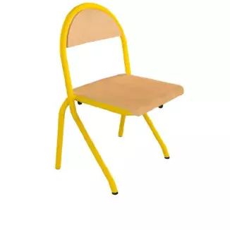 Chaise scolaire appui table maternelle Cathy