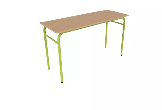 130x50 cm - Table d'écolier en bois