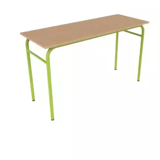 130x50 cm - Table d'écolier en bois