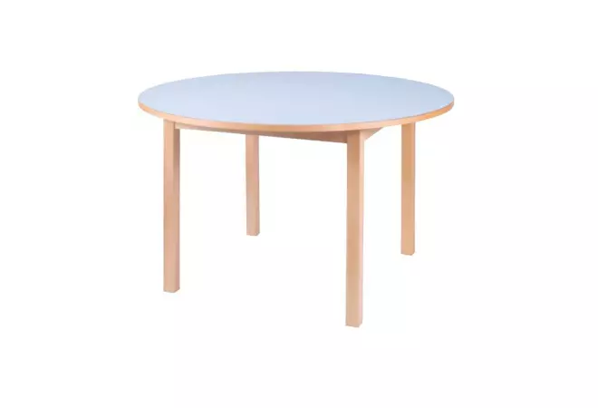 Ø120 cm - Table d'école ronde Lorena