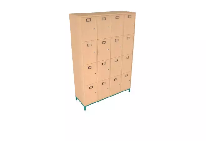 Armoire professeur 16 portes pleines