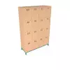 Armoire professeur 16 portes pleines