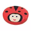 Grand coussin crèche coccinelle