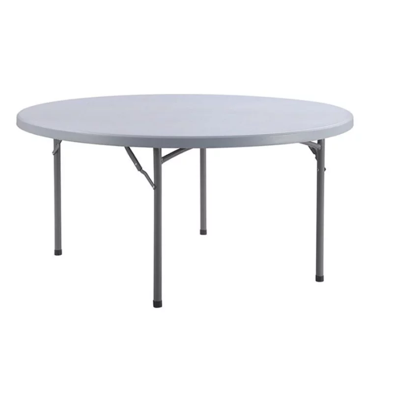 Ø152 cm - Table ronde pliante en polypropylène