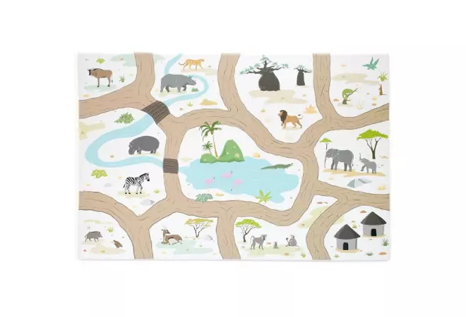 Tapis enfant Safari