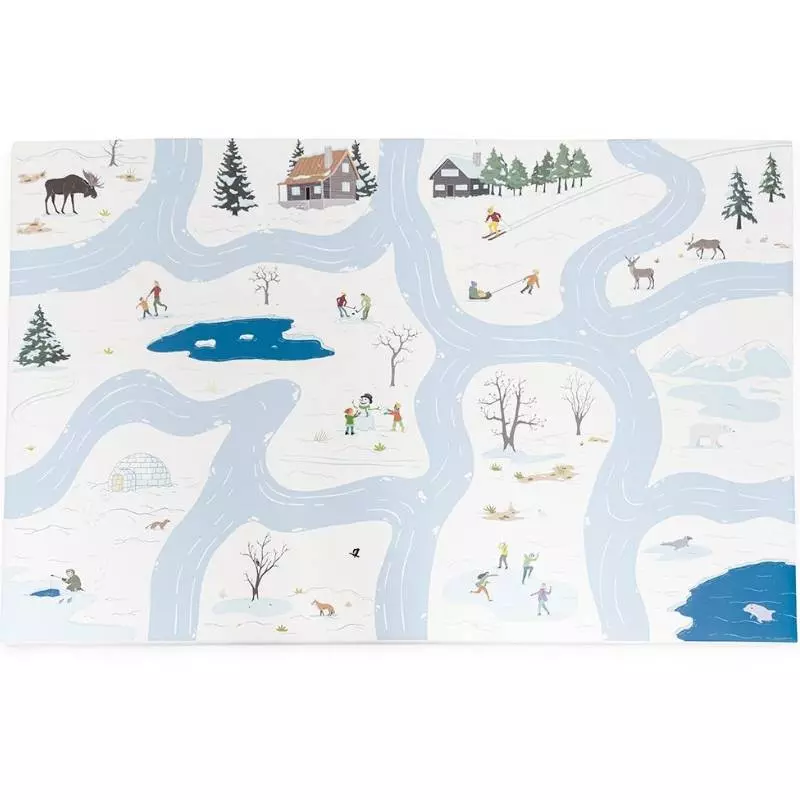 Tapis mousse neige