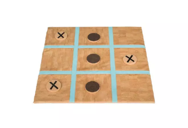 Tapis jeu du morpion éco