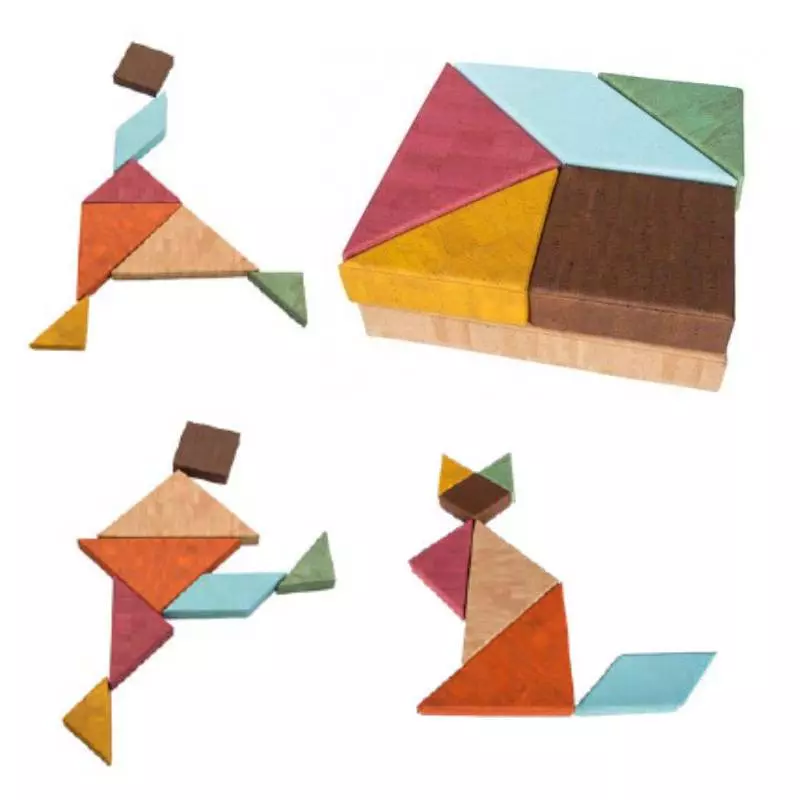 Tangram en liège éco