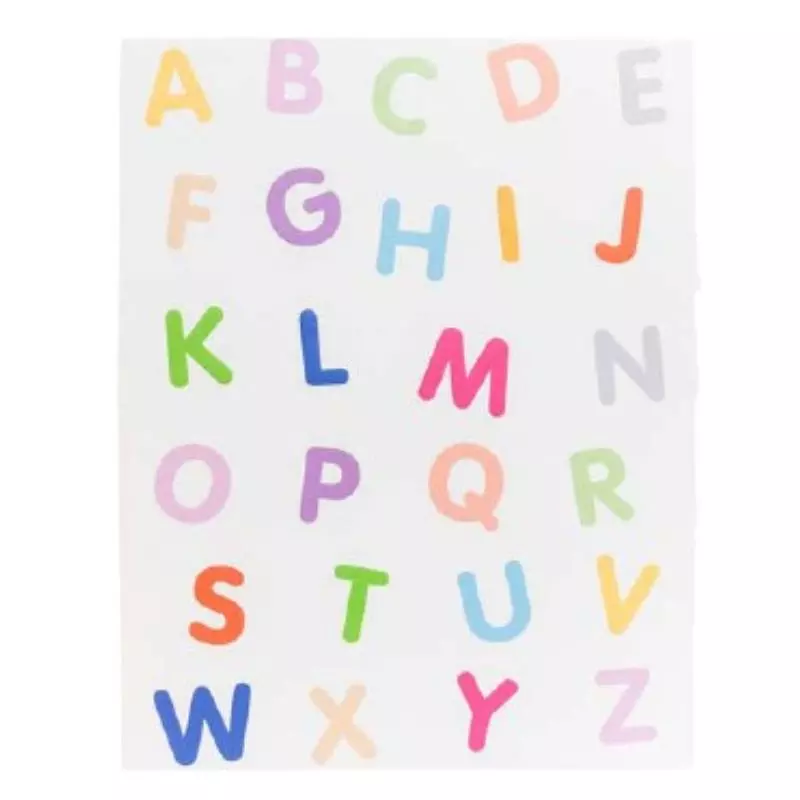 Tapis en mousse alphabet coloré