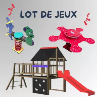 Lot de jeux extérieur...