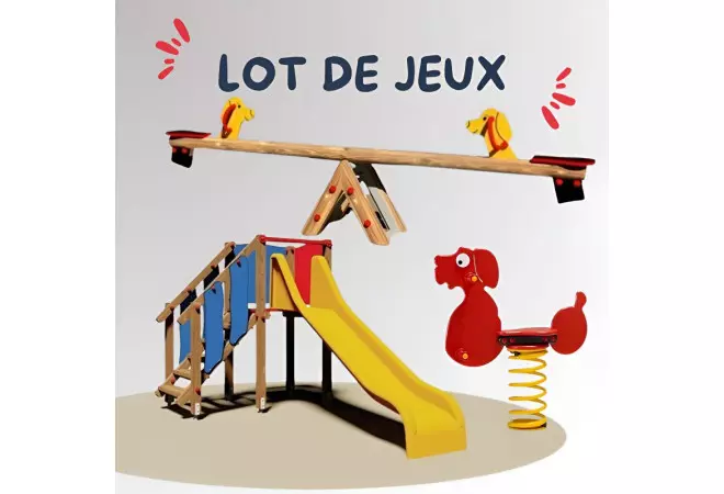 Aire de jeux extérieur