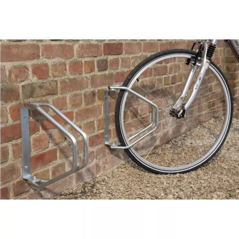 Râtelier pour vélos avec support d'appui, pour 6 vélos