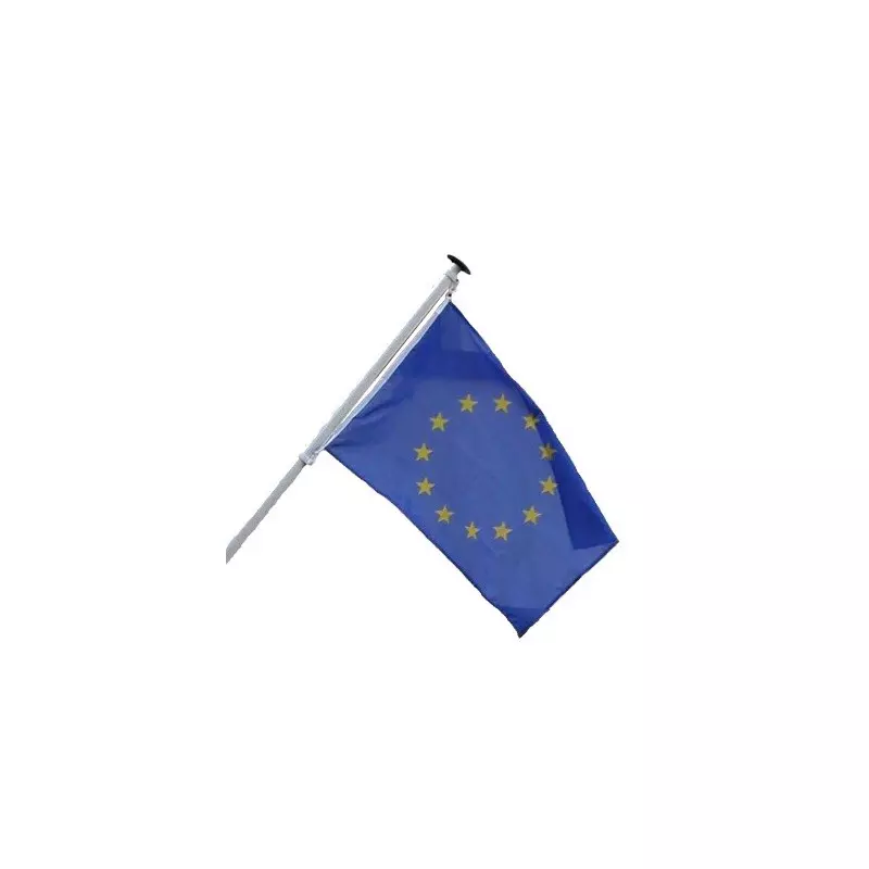 Drapeau Européen sur mât 60x90 cm - Direct Signalétique