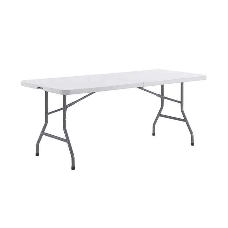 Table D'appoint Pliante Modèle Adige - 44 X 44 X 50 Cm. - Blanc