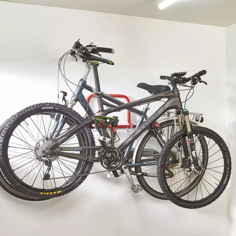 Crochet de suspension pour vélo montage mural pour garage Acier au