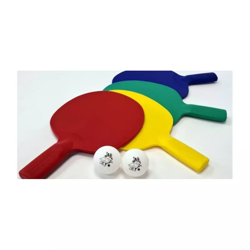 Raquette de ping-pong, balle de ping-pong, table ping-pong, jeu extérieur