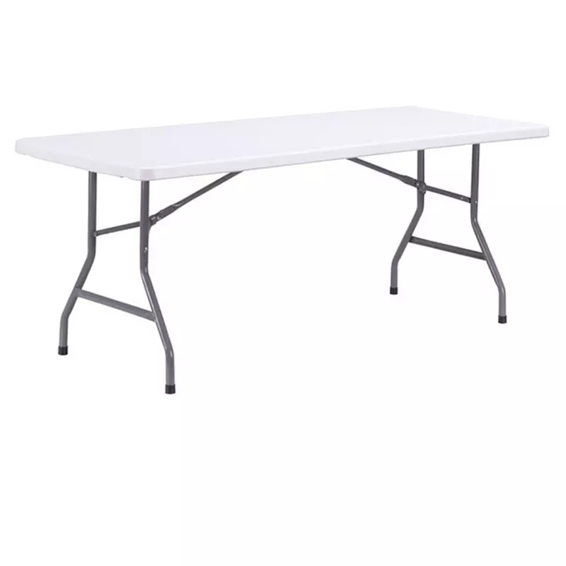 Table Pliante Plateau MECALIT-PRO Marbre Blanc Pieds Blanc 150 x 90 cm  SIEGER - Achat/vente table de jardin pliante Sieger